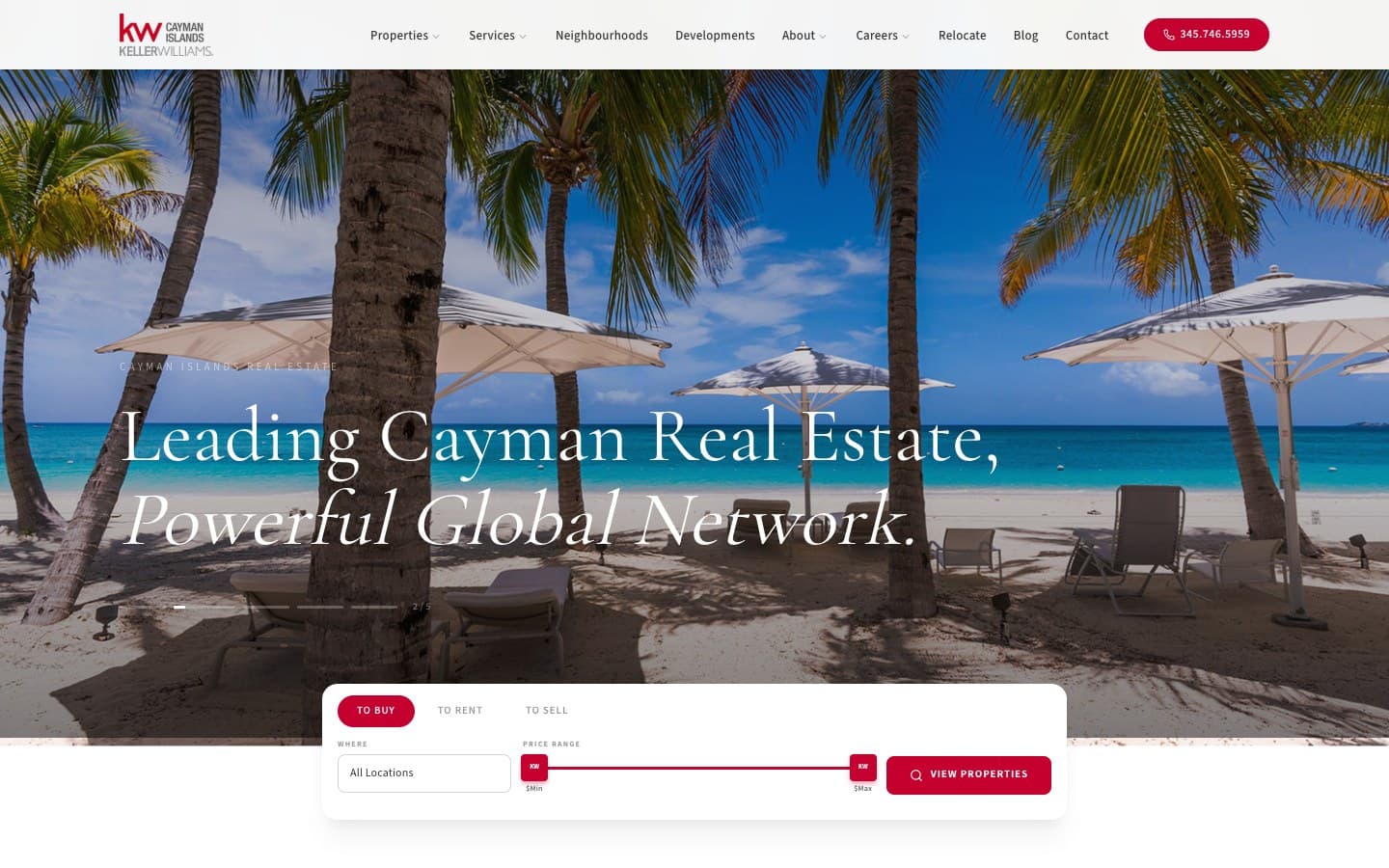 Keller Williams Cayman, built and run by z80